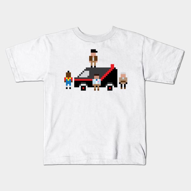 A Pixel Team Kids T-Shirt by monsieurgordon